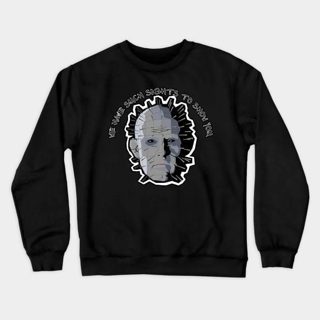 Pinhead Crewneck Sweatshirt by Randomart